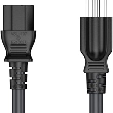 ����IEC320 C13 �� NEMA 5-15P,,��X�@ʾ����ӡ�C���ҕ,�Դ��
