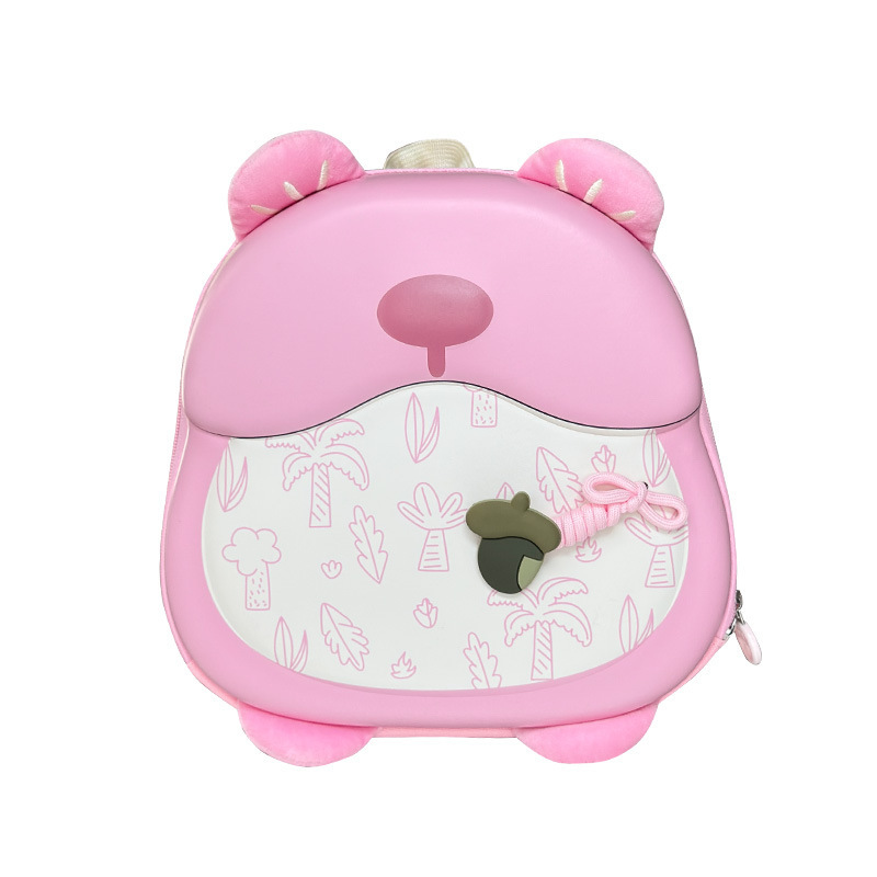 Sound Bear Kindergarten Mochila Mochila Dibujos animados Cute de gran capacidad Protector de columna Reducción de carga Mochila para niños Mochila Fabricante