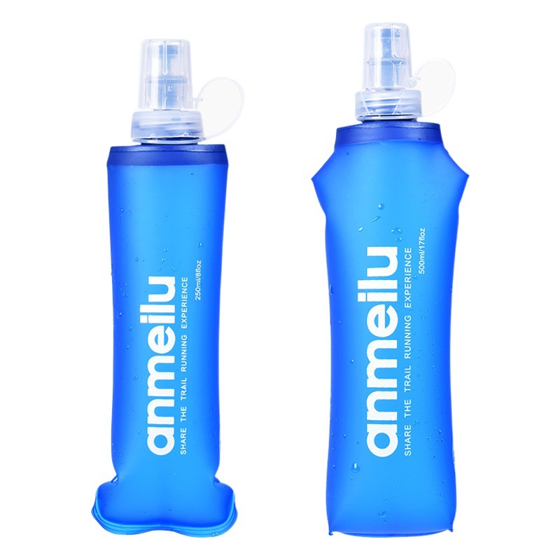 Anmeilu Water Kettle Outdoor Sports Foldableing Soft Water Kettle Tpu Water Bag Marathon Running Hydration Equipment