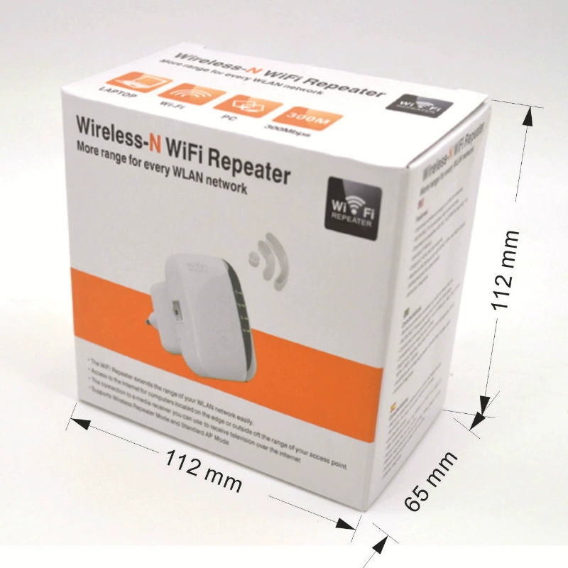 Беспроводной сетевой репитер, WiFi усилитель сигнала, маленький маршрутизатор-репитер для усиления сети (AP)