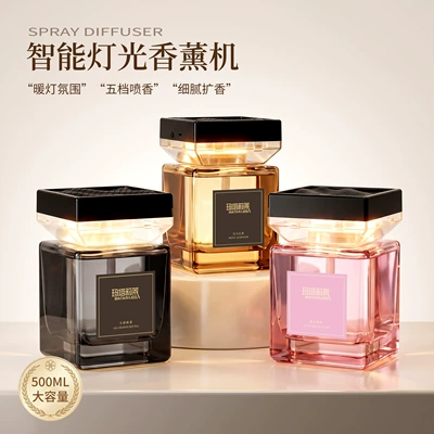 with Ambient Light, Large Capacity, Car Perfume Aromatherapy