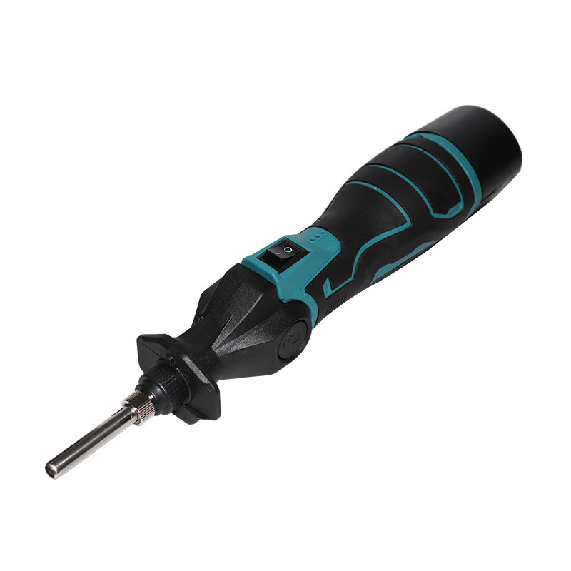12V 電気はんだごて家庭用小型修理溶接アーティファクトプログレードワイヤレス定温ポータブル充電式はんだガン|undefined
