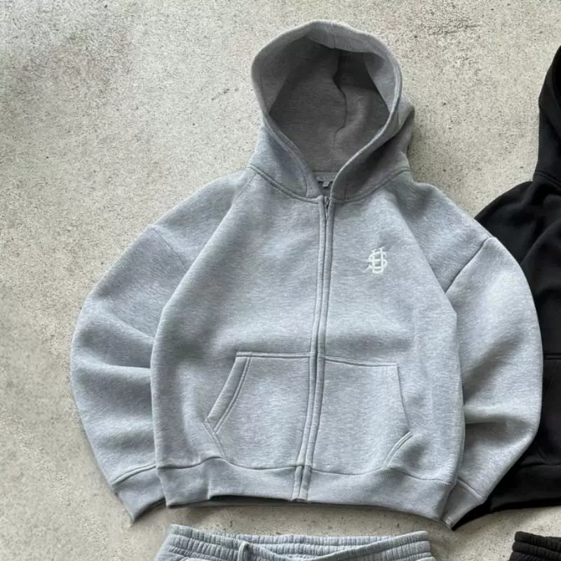 Костюм tracksuit унисекс Y2K streetwear, худи и джоггеры, разные цвета и размеры