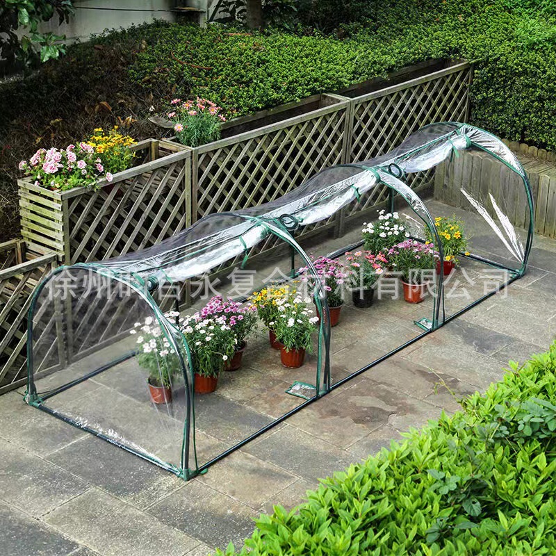 Complete set of flower house cover grid cover transparent cover factory garden house cover transparent PVC cover flower house accessories Complete set of flower house cover grid cover transparent cover factory garden house cover transparent PVC cover flower house accessories