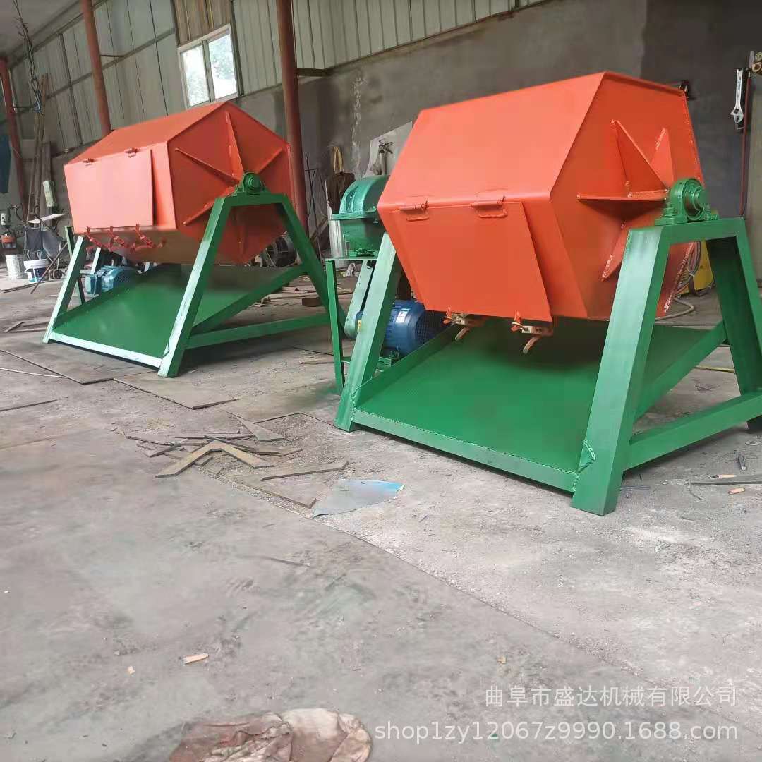 五金配件抛光机去毛刺六角滚筒抛光机 五金表面处理光饰机