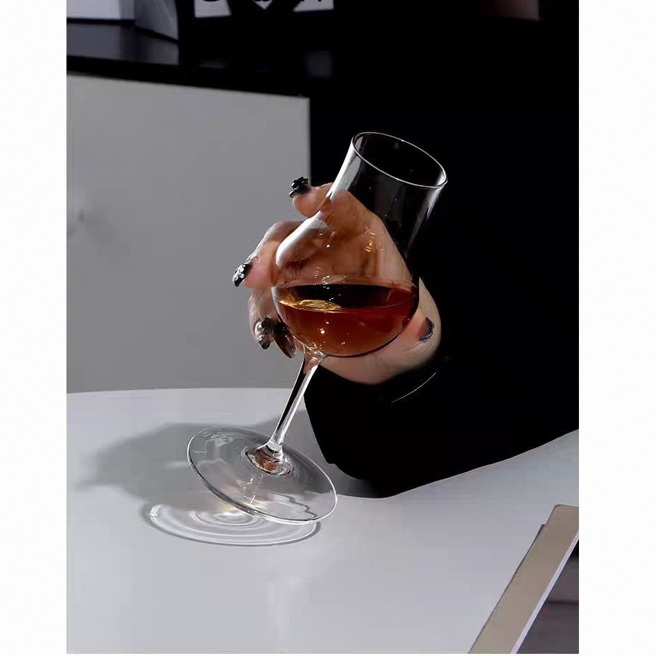 Vidrio de cristal alto olor whisky taza de sabor taza de vino