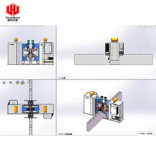 Variable Frequency Double-Head Rolling Welding Machine Manufacturer Customized Heat Exchanger Plate Automatic Welding Machine Metal Plate Double Side Seam Welding Machine