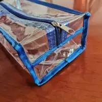 Оптовый заказ охрана окружающей среды EVA PVC TPU материал Косметическая швейная сумка ремесла швейная сумка для одежды