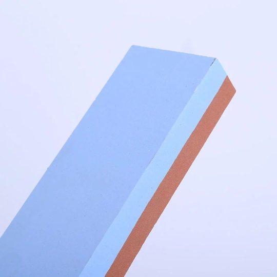 White corundum sharpening stone double-sided oilstone wholesale sharpening stone foreign trade bamboo base fine grinding wholesale kitchen knife sharpener