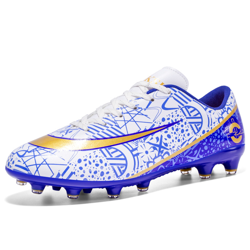 Nuevos zapatos de fútbol para hombres respirables y resistentes al desgaste, zapatos de fútbol de estilo Duan Duan, comercio exterior