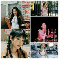 (G)I-DLE Мини 6 серии Прогноз Фото того же клейкого плаката Наклейка на стену Декоративная картина вокруг звезд