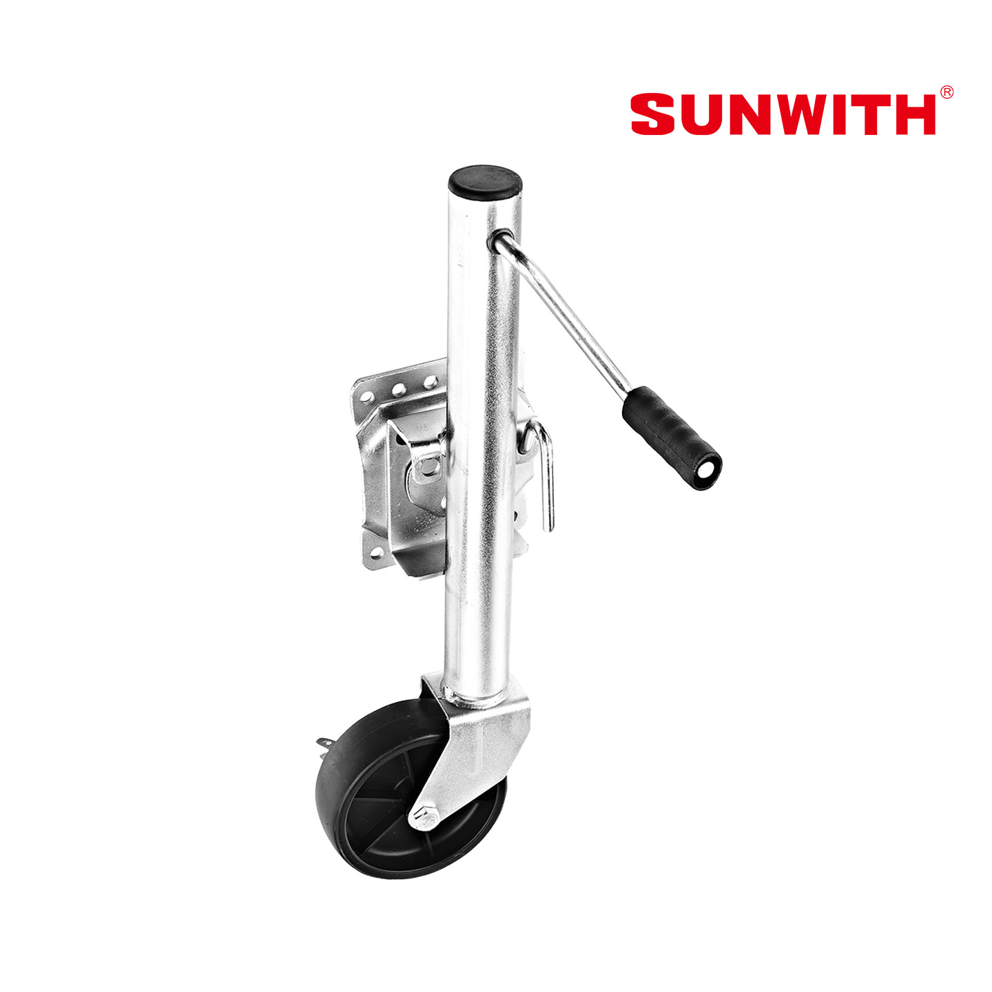 RV guide wheel trailer hand-cranked 0kg top trailer universal wheel support leg lifting accessory SUNWITH544kg
