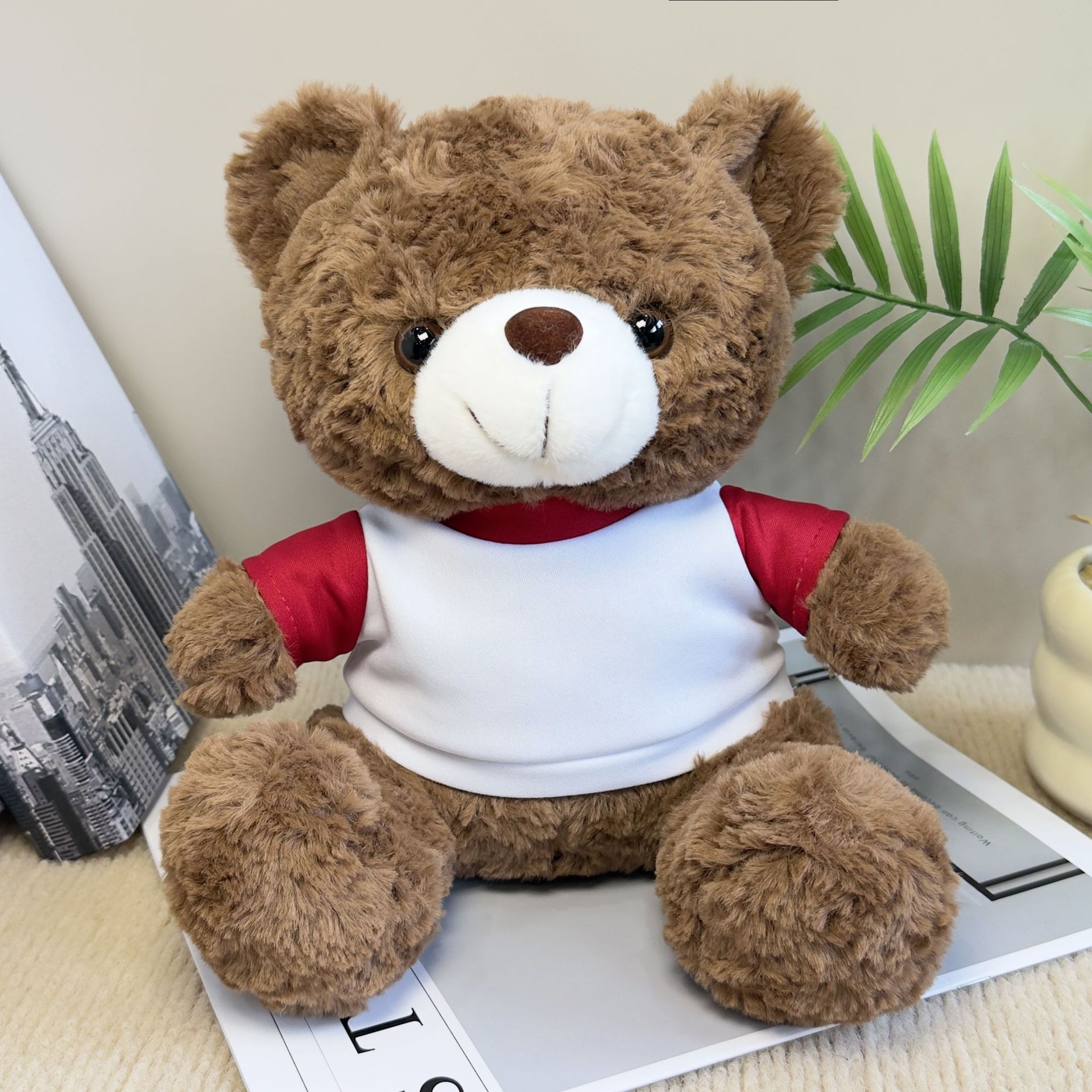 Osos de peluche abrazar osos muñecas muñecas agarrar muñecas regalo para niños impresión LOGO regalo juguetes de peluche