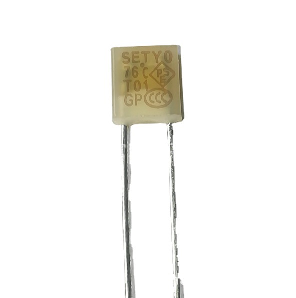 供应Y0 76度5A方形温度保险丝  热熔断器 热保护器