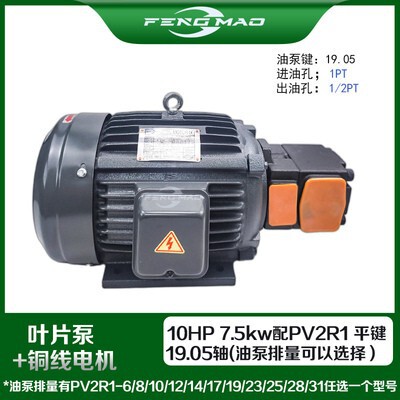 油圧オイルポンプモーターセット0.75kw油圧モーター1.Kw/2.2 // 3kw/4kw/5.Kwモータオイルポンプ|undefined