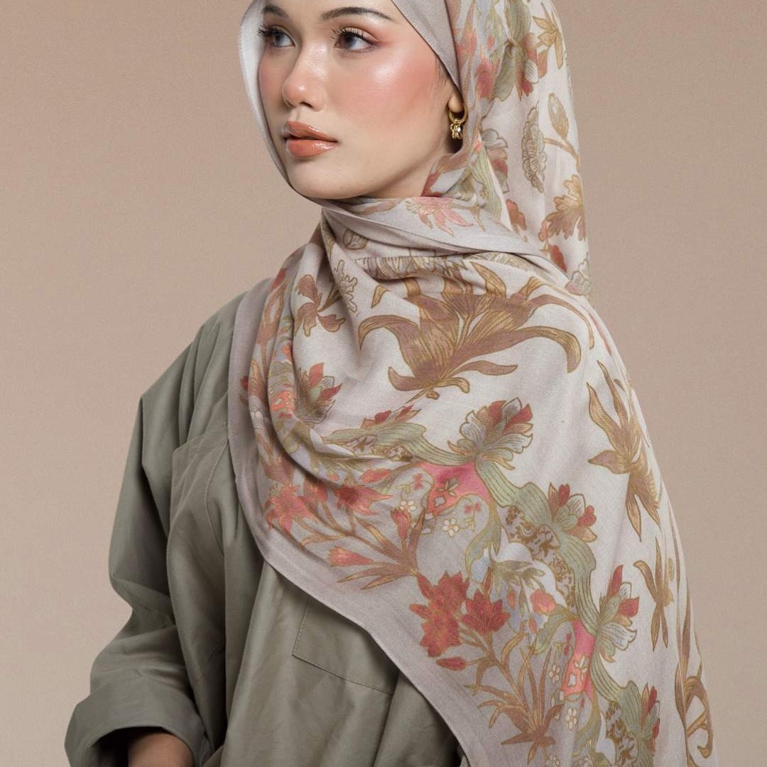 Best-selling watercolor painting series modal rayon shawl scarf printed scarf ethnic headscarf silk scarf 180*70cm