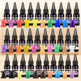 色精;硬化胶;珠光粉