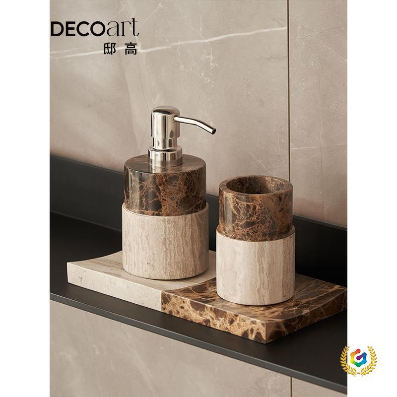 Marble Bathroom Vanity Set in the Sample Room of Xujing Hotel, Bathroom Sink Tray