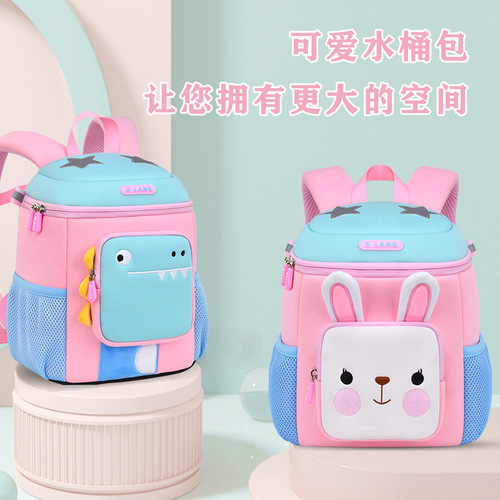 Orlan diving supplies floating small backpack for primary school students, large capacity children's double shoulder bag, anti-lost student backpack