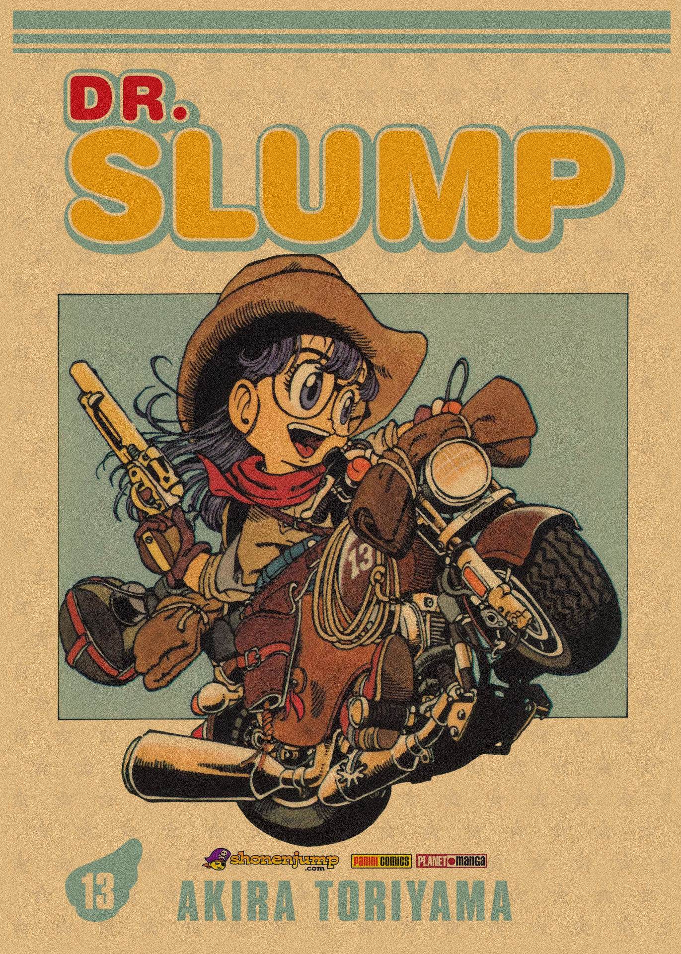 日本式アニメ七龍珠アラレ復古クラフト紙ポスター鳥山明装飾画孫悟空壁画316