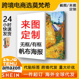 餐厅大芬村油画玄关画现代墙画沙发背景画复古画无框画客厅装饰画