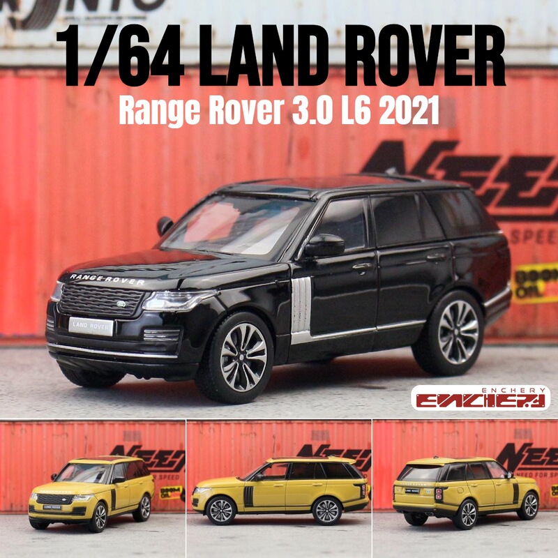 1:64 Land Rover Range Rover 50Th Anniversary Edition Sedan Suv Toy Car Model Full Alloy Sliding Suspension Ornament