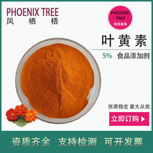 现货叶黄素5%10%万寿菊提取物食品添加剂水溶叶黄素微囊粉