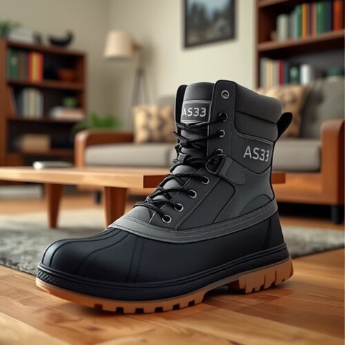 Independent station high-top desert boots fashion hiking camping mountaineering boots outdoor large size trendy sports shoes off-road workwear
