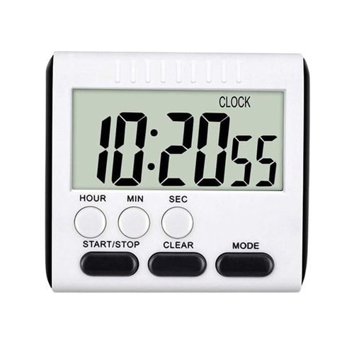 Foreign trade new timer silent electronic alarm clock timer kitchen multi-functional baking time reminder wholesale
