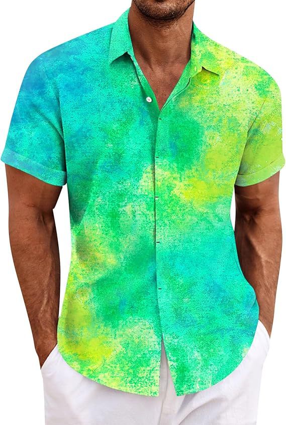 Comercio exterior europeo y americano Amazon 2025 nueva camisa casual de manga corta de alta calidad para hombres MB1