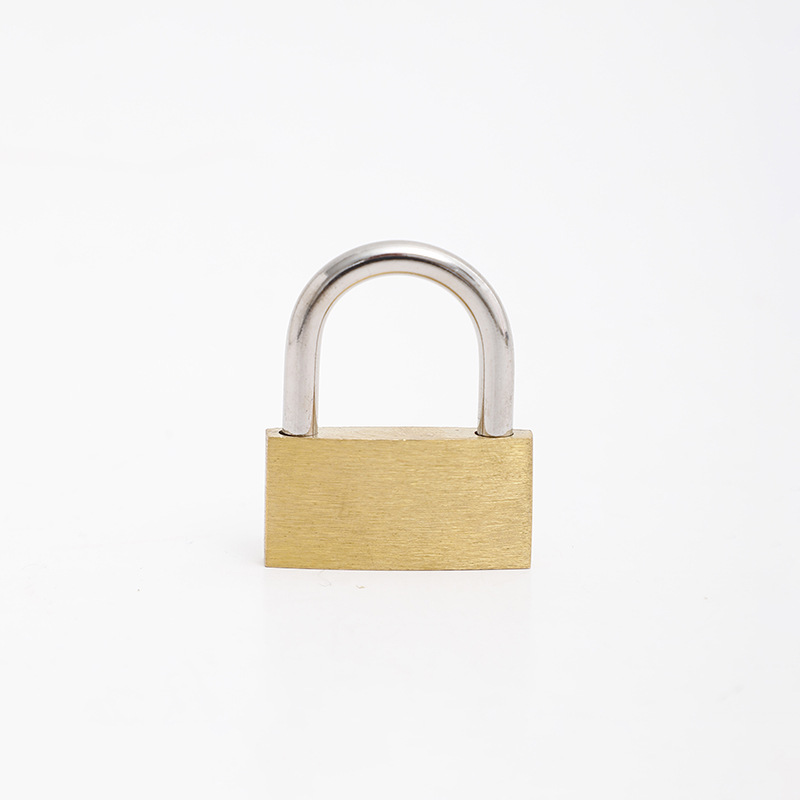 Cerradura de latón ultrafina resistente al agua candado sólido ventana antirrobo puerta de gabinete cerradura de bolsa cerradura de seguridad cerradura de cobre al por mayor núcleo de cerradura