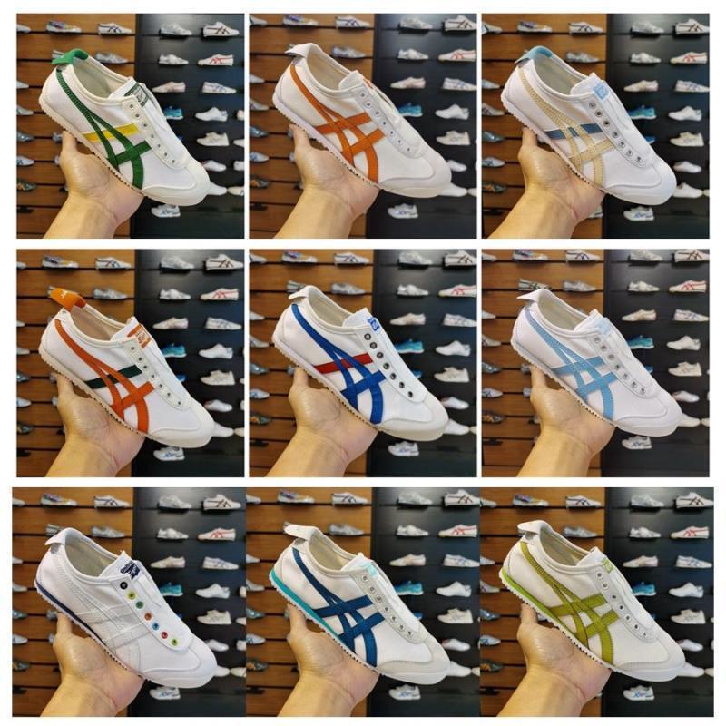 2025 Tiger Canvas Unisex Onitsuka Tiger Casual Couple Sports Running White Sneakers Low-Top Versatile