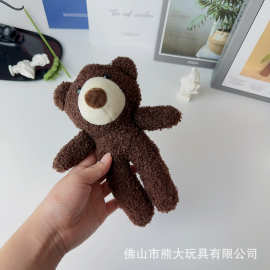卡通毛绒大号泰迪熊玩偶 抓机娃娃公仔 服装箱包毛绒玩具经典百搭