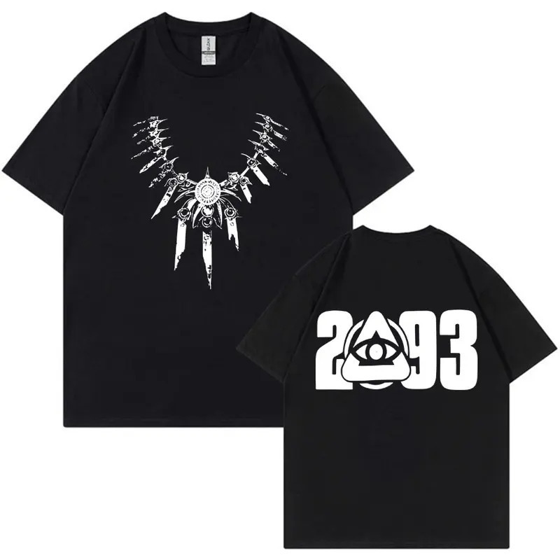 [Cross-Border European Code] Rapper Yeat 2093 Gothic Tshirt Mens Fashion High