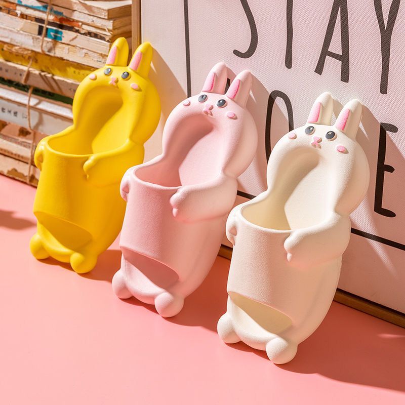 新款夏季儿童拖鞋卡通小兔子女童宝宝家居防滑软底凉拖鞋厂家直销