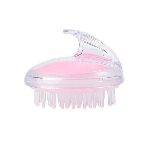 Shampoo Brush Crystal Transparent Head Massage Shampoo Brush Shampoo Massage Brush Silicone Bath Brush Shampoo Comb Directly from the Manufacturer