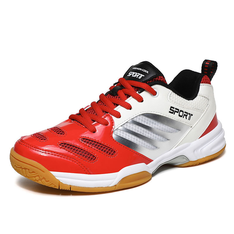 Fábrica de zapatos de bádminton transpirables antideslizantes zapatos de tenis de mesa zapatos de bádminton para niños