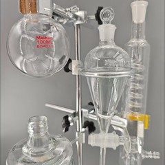 大型蒸留装置 500/1000ml 花びら抽出エッセンシャルオイル ハイドロゾル精製セット 蒸留実験セット