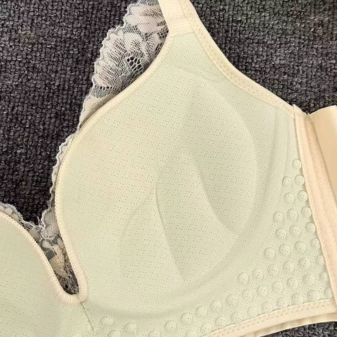 Nuevo sujetador de alta calidad de moda de encaje jacquard transpirable ajustable confortable tipo de pecho pequeño tipo de ropa interior para mujeres