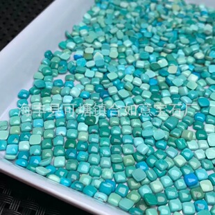 �S�����l����ԭ�V�G��ʯ��ɫ�Ƀ����ν���ߴɸ�ɫ�ߴ�4*4mm