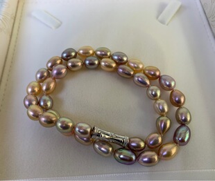 ��Ȼ�ǹ�ɫ7.5-8.3mm�����şo覵�ˮ����s925���y��