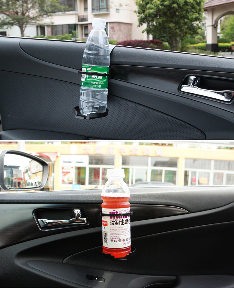YAC hanging car water cup holder car water bottle holder fixed car rear seat multifunctional storage folding cup holder