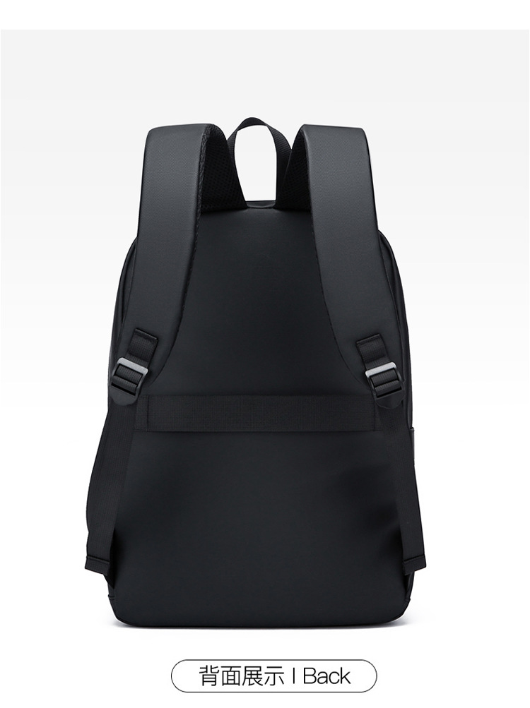 New large-capacity business backpack for men, multi-functional and versatile computer bag, cross-border fashionable and simple college student schoolbag undefined