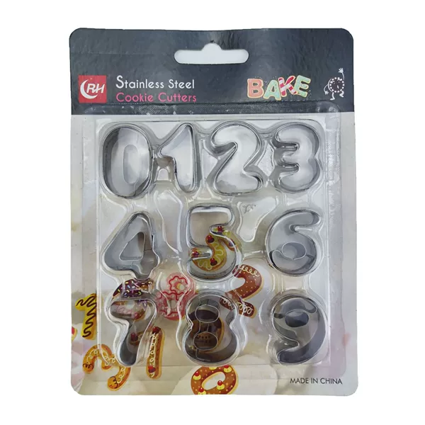 Compact mold, set, 10 pieces