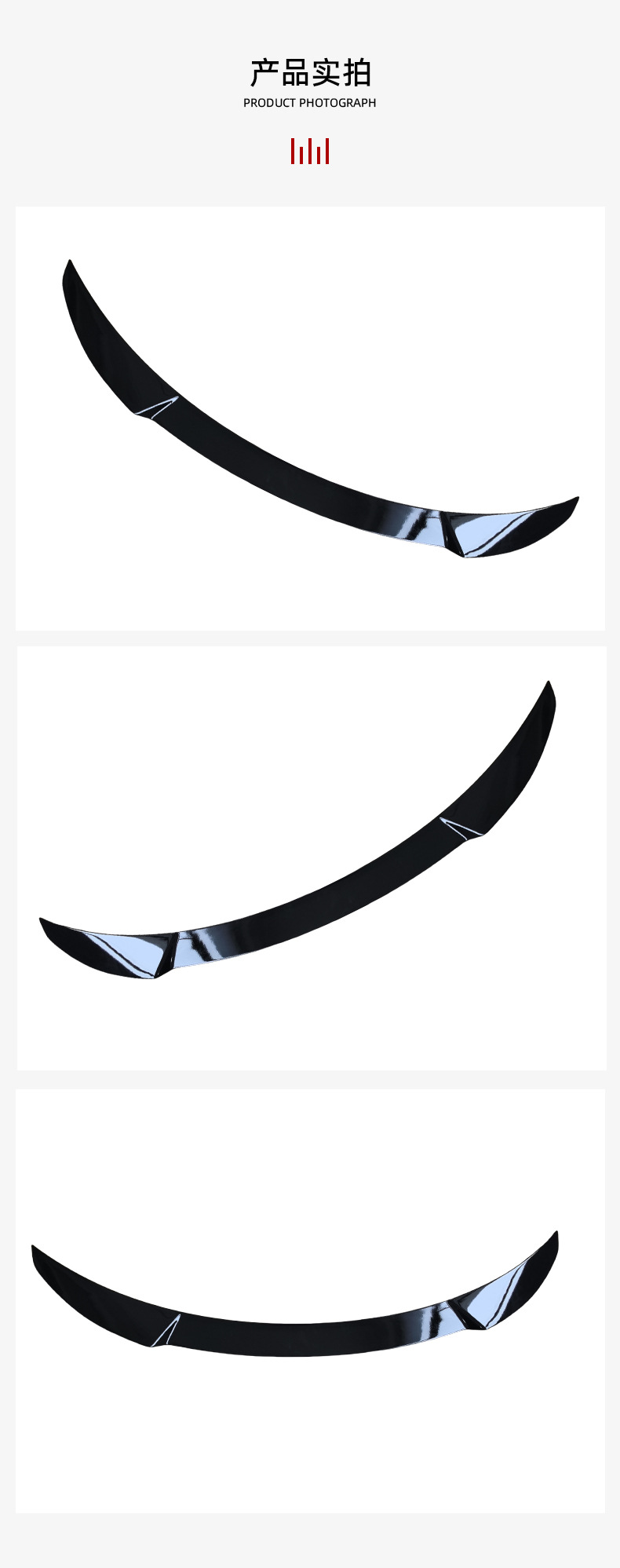 Suitable for 13-19 Mercedes-Benz Cla-Class Cla220 Cla200 Modified W117 Fd Style Rear Wing Modification Parts