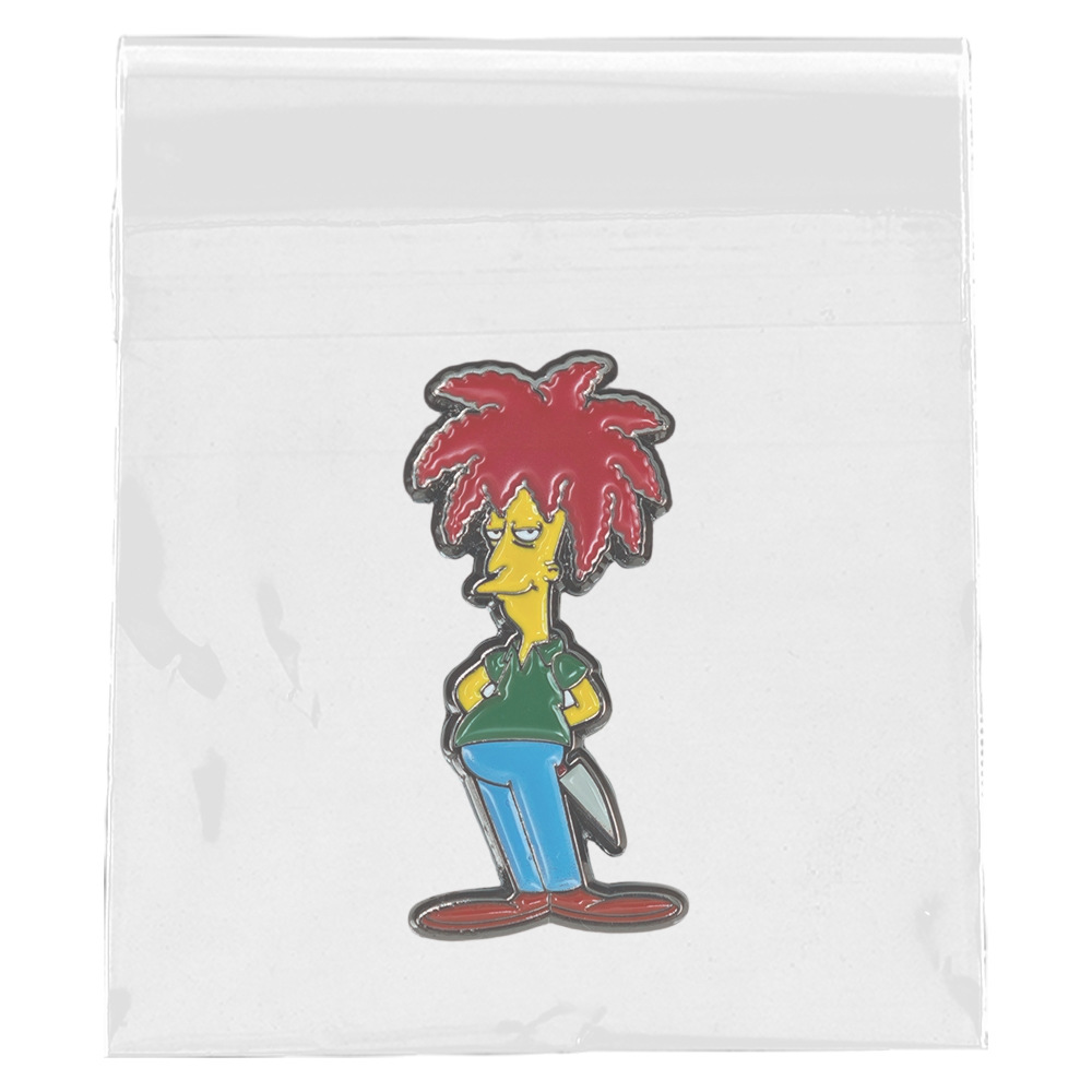 Cartoon Bob Enamel Metal Badge, Fan Collectible Accessory Featuring the Villain Character from the American Tv Series, Fun Pin Decoration