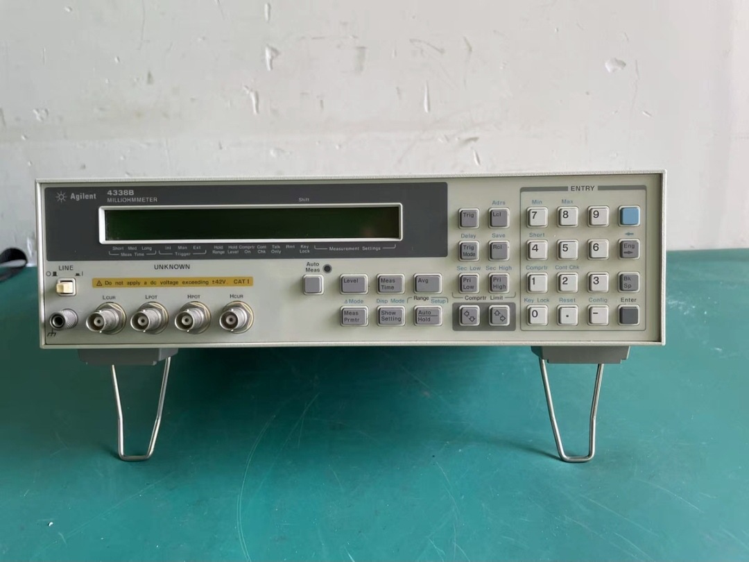 美国Agilent安捷伦4338B毫欧表精密低阻高速测量仪电阻测试仪包邮