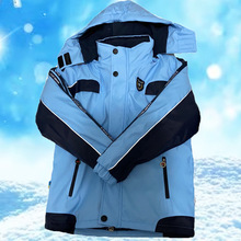 南宁校服初中小学生校服冬季防寒服加绒夹棉加厚棉衣外套冲锋衣