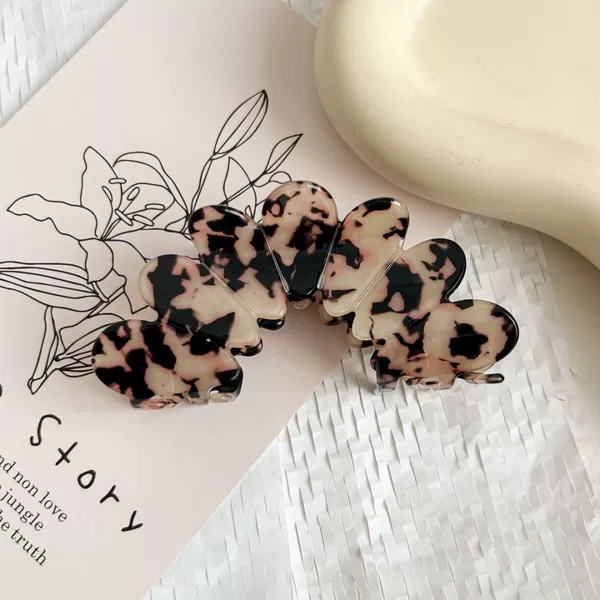 3-petal hairpin light leopard color