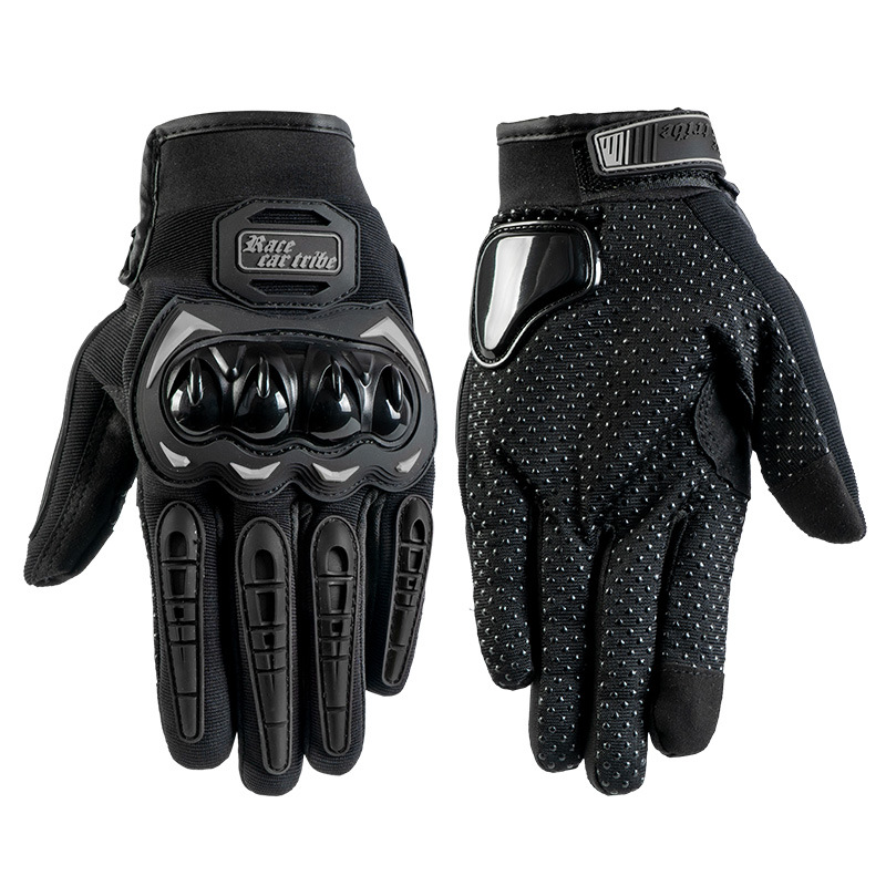 Motocicleta guantes unisex dedo completo pantalla táctil antideslizante transpirable motocicleta Knight equipo guantes de coche eléctrico